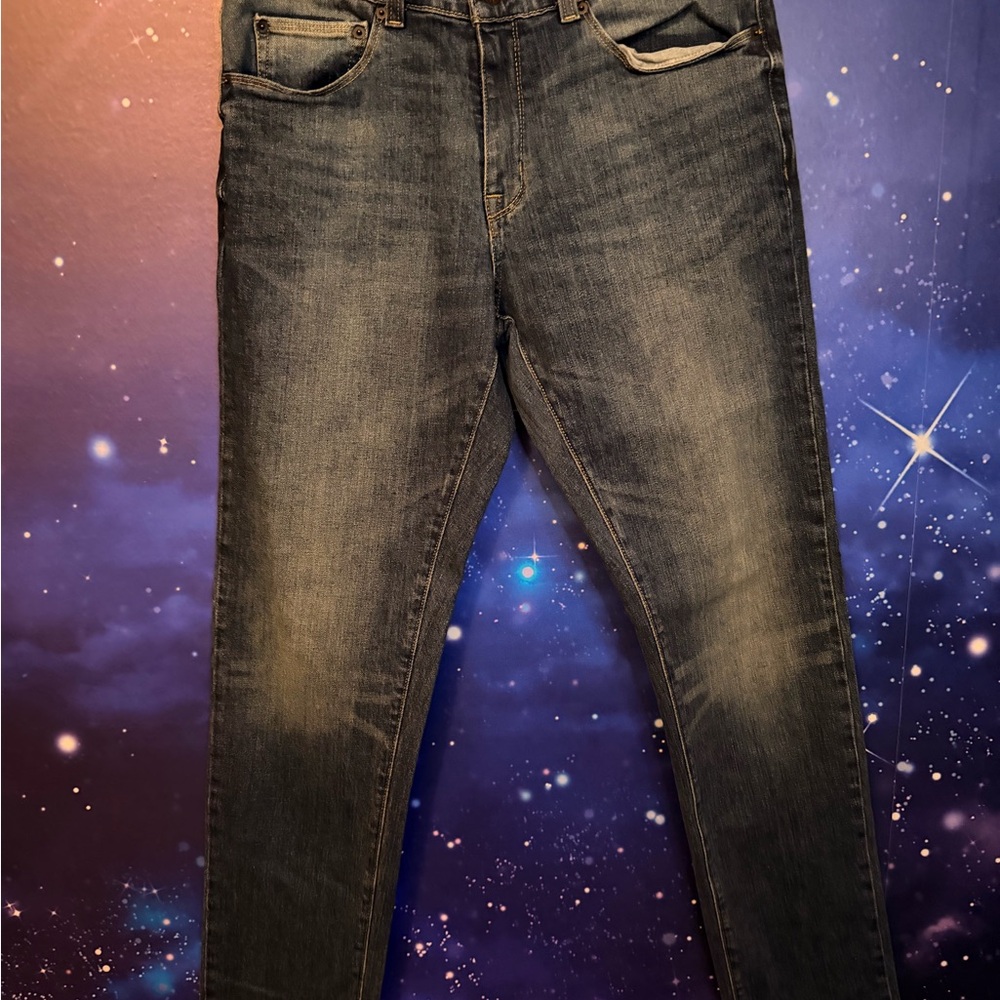 True Craft Men's Faded Blue Skinny Jeans
